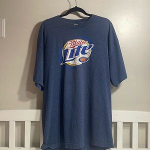 Vintage Miller Lite Tee Shirt.